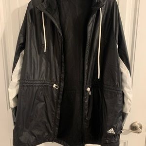 Adidas windbreaker jacket size L